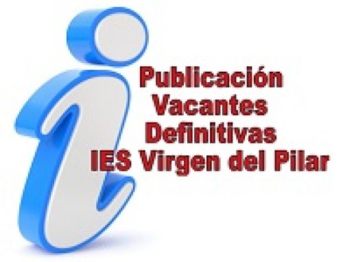 Listado definitivo de admitidos IES Virgen del Pilar