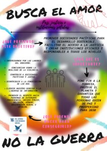 ODS 16 Paz, justicia e instituciones solidas