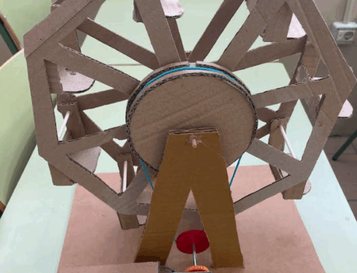 Electricidad con cartón e imaginación