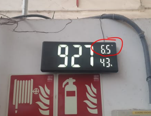 Temperaturas heladoras en nuestras aulas