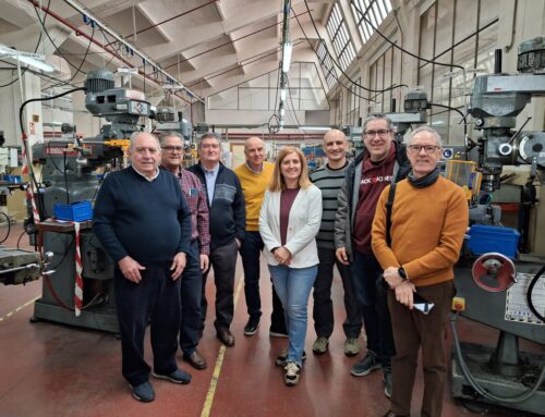 Nos visitan antiguos alumnos de la promoción de Fresadores (1971-73)