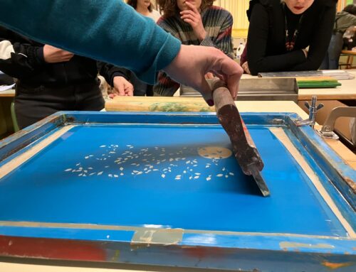 Nos formamos en serigrafía y creación visual