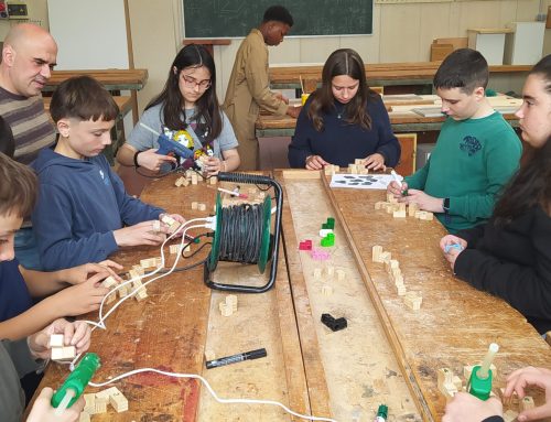 1.º ESO construye el cubo de soma
