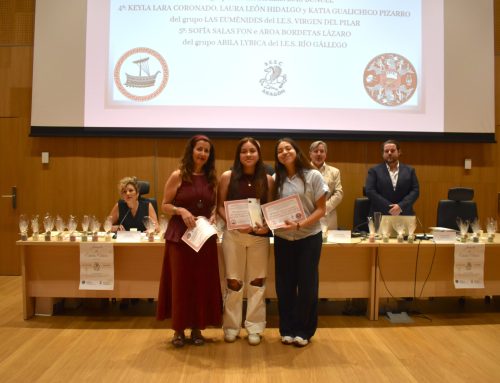 Keyla Lara y Laura León, del B1CSH1, 4.º premio del Concurso Odisea 2026