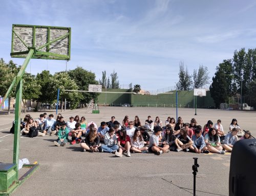 El IES Virgen del Pilar saca la música al patio de recreo con Musiqueando 2026